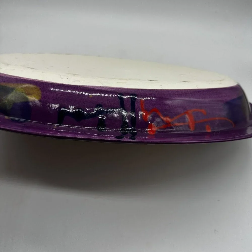 Cooks New Zealand Large Oval Platter Tray Vegetable Pasta Bowl 17 X 11 ‎ Modern